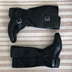 Nine West kid size 2 black boot girls